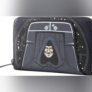Loungefly Star Wars Darth Maul Sidious Scene Black and Gray Wallet